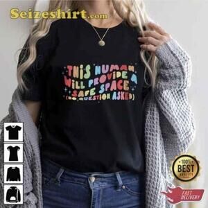Pride Safe Space Statement Equality Graphic Unisex T-Shirt